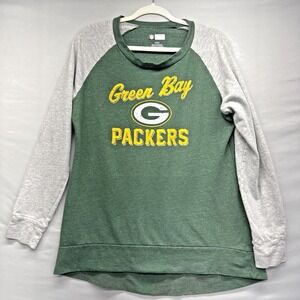 GREEN BAY PACKERS Women's Large Sweatshirt NFL Team Apparel  Football *Read*